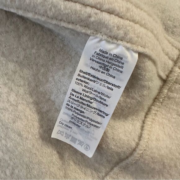 J.Crew Swingy Mockneck Coat Italian Blended Wool - Picture 7 of 9